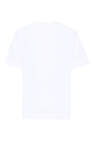 t-shirt in cotone bianco MARNI KIDS | M002MVM00RF0M100
